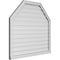 Ekena Millwork Octagonal Top Surface Mount PVC Gable Vent w/ 2"W x 2"P Brickmould Sill Frame, 42"W x 38"H GVPOT42X3803SF - alternate 2